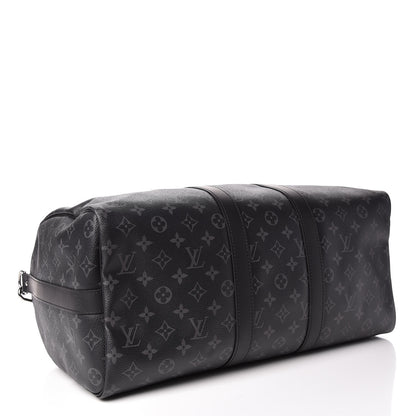 Louis Vuitton Monogram Eclipse Keepall Bandouliere 45 4 of 11