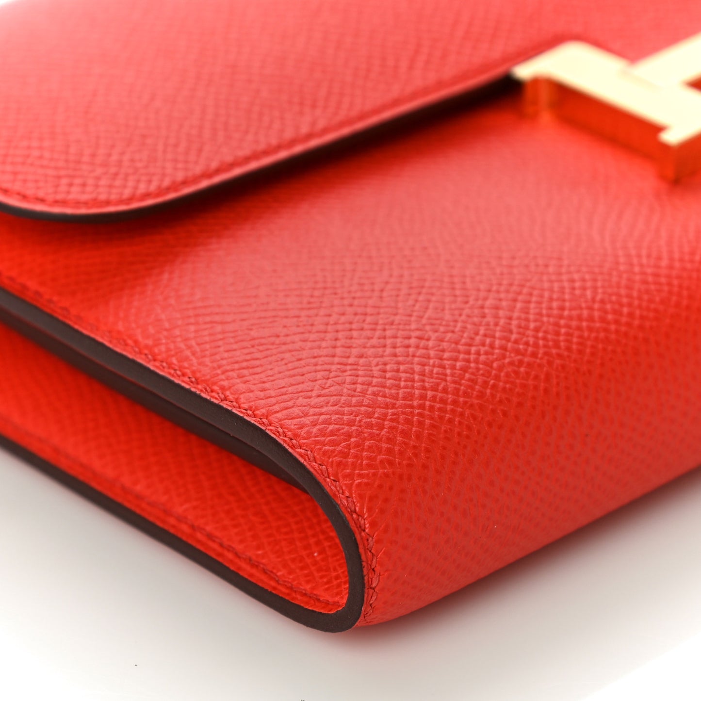 Epsom Constance Long Wallet Orange Poppy