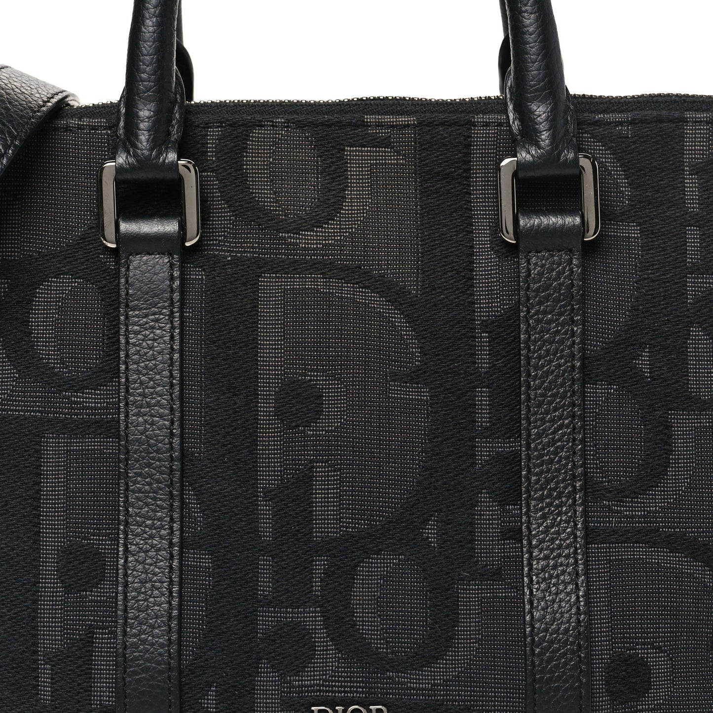 Maxi Oblique Jacquard Weekender 25 Black