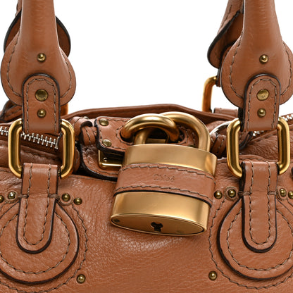 Chloe Calfskin Small Paddington Satchel Tan 7 of 10