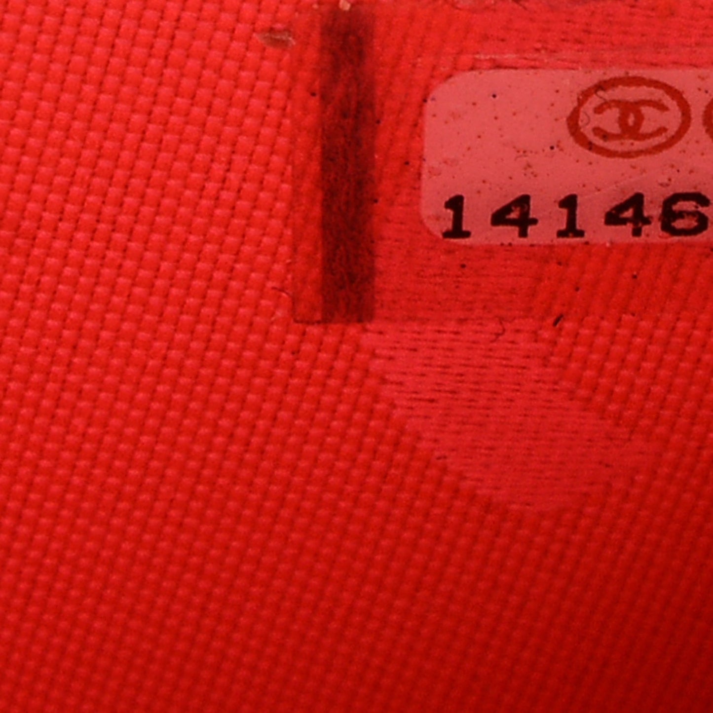 Calfskin Quilted Cambon Yen Wallet Black