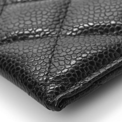 Chanel Caviar Quilted Card Holder Black 9 of 11