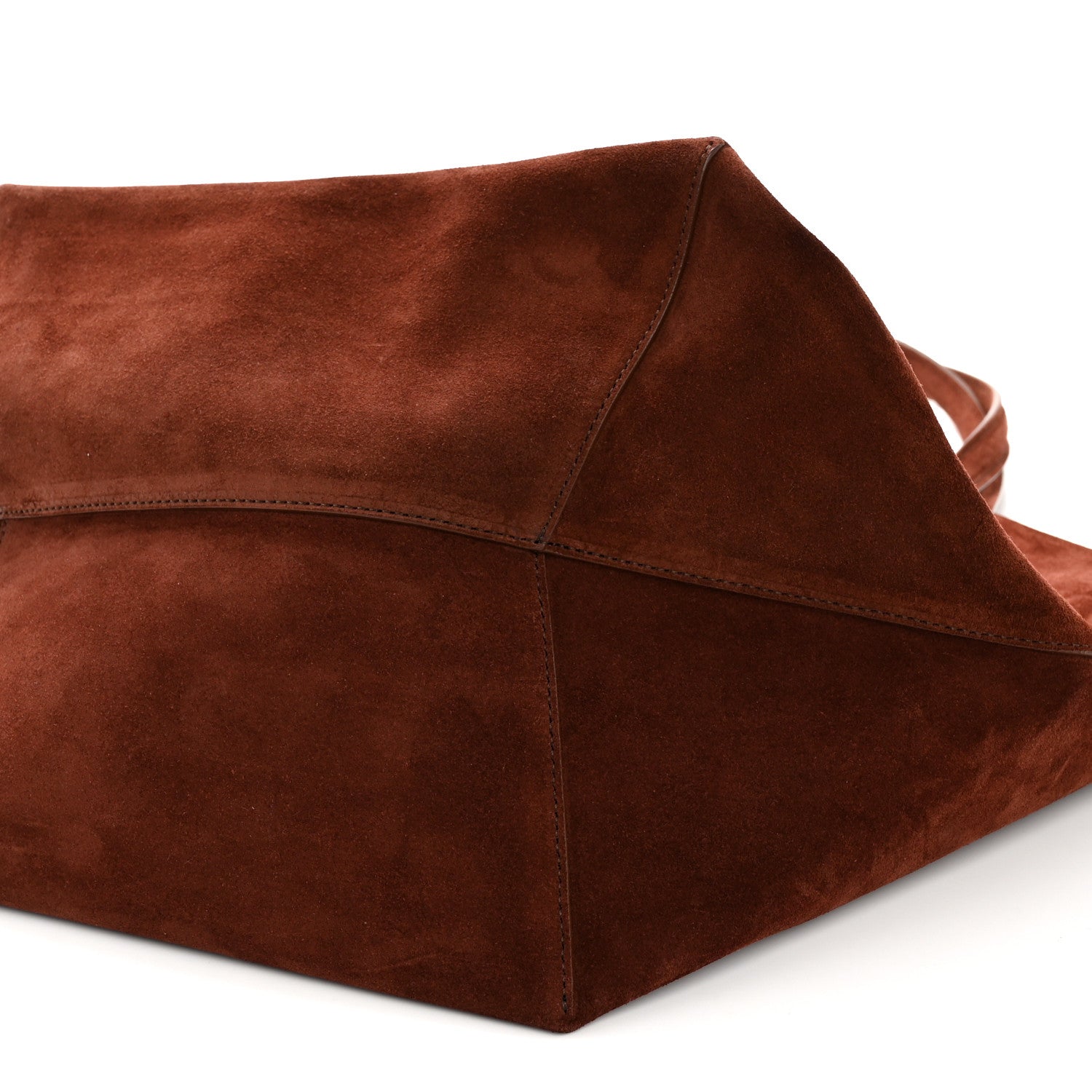 Mansur Gavriel Suede Everyday Soft Tote Chocolate 11 of 11