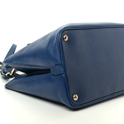 Prada Saffiano Cuir Open Promenade Tote Bluette 6 of 9