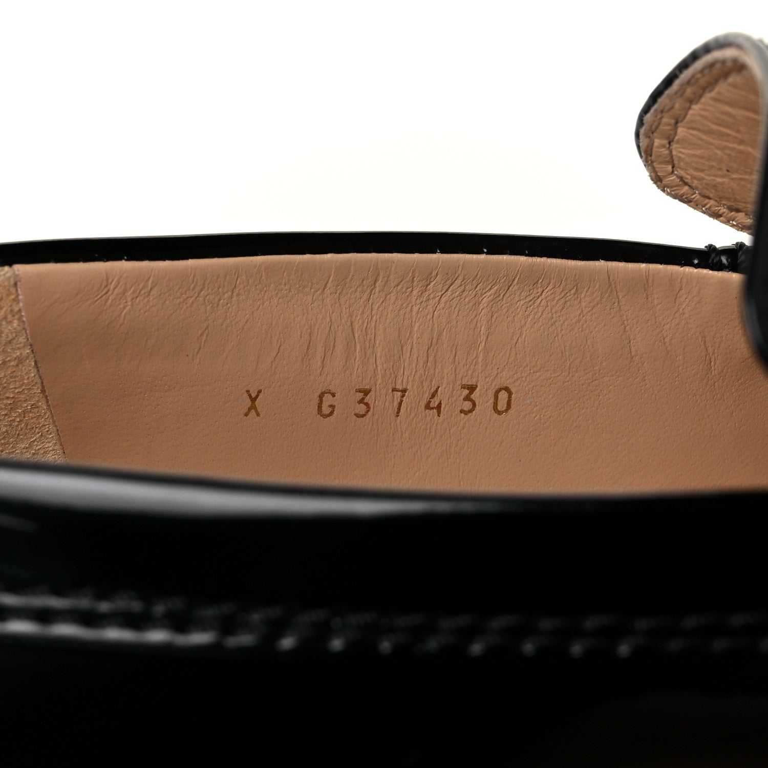 Chanel Shiny Calfskin Logo Loafers 38.5 Black 9 of 10