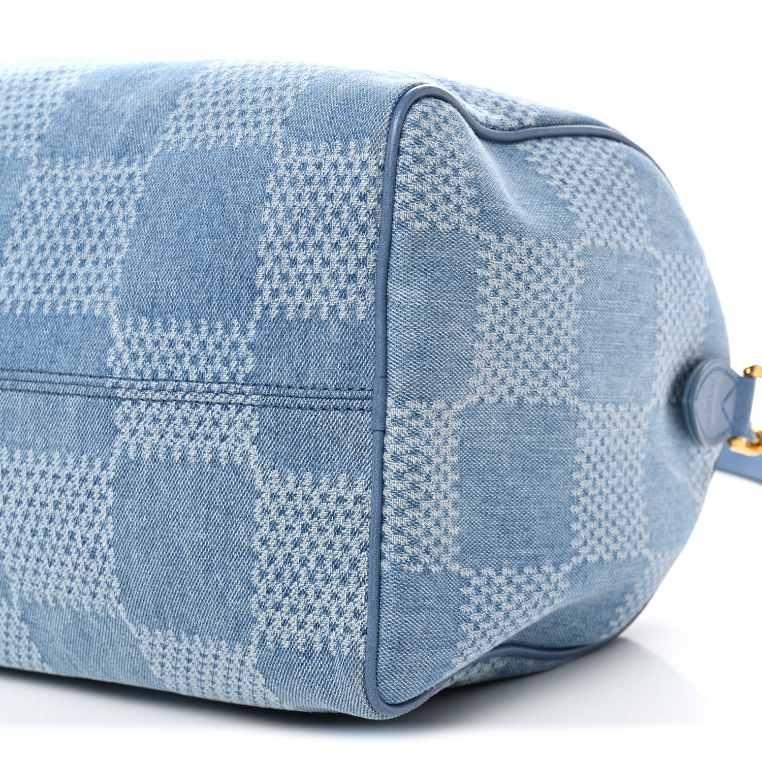 Louis Vuitton Damier Denim 3D Speedy Bandouliere 30 Denim Blue 10 of 10