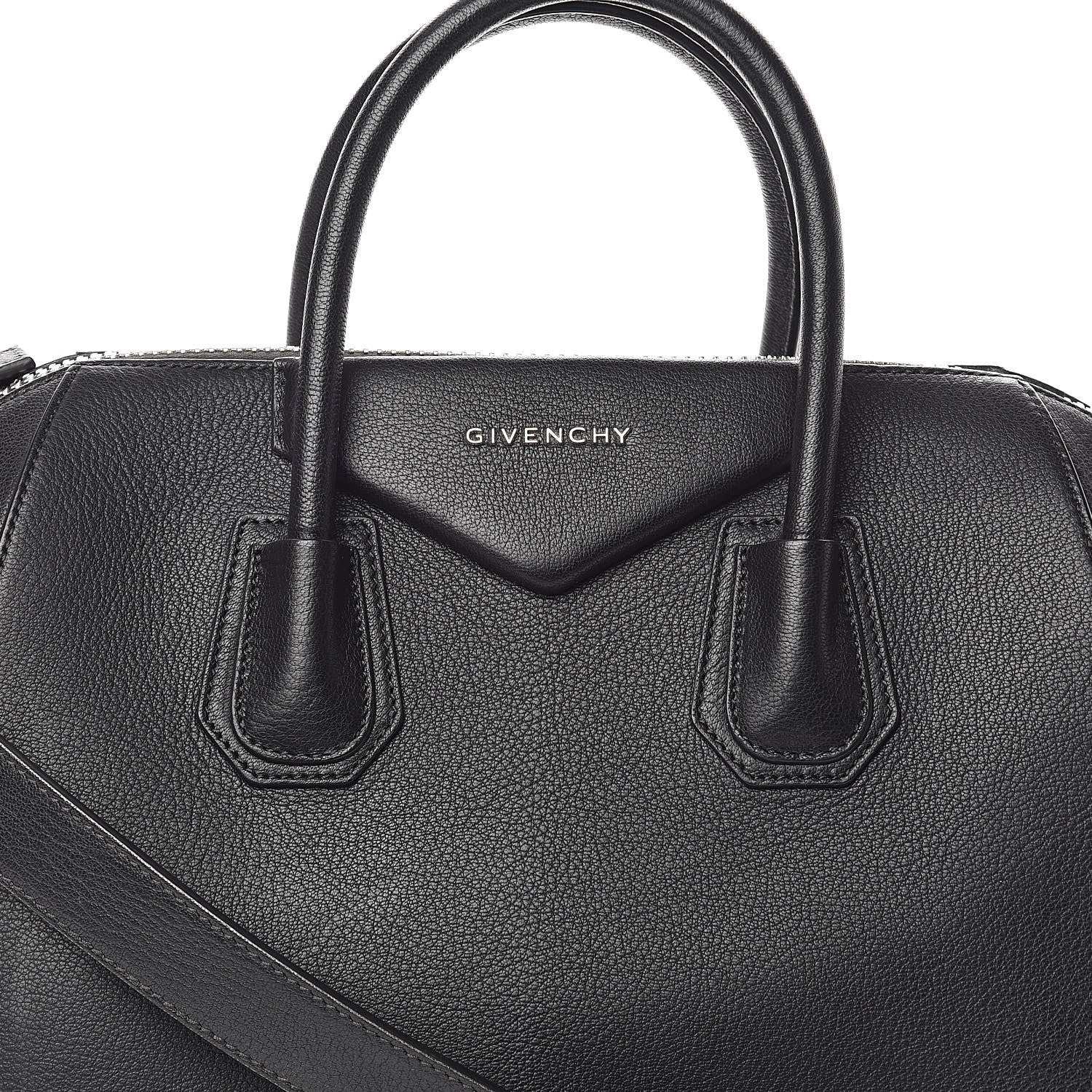 Givenchy Sugar Goatskin Medium Antigona Black 8 of 10