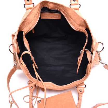 Balenciaga Agneau Giant 12 Silver Hardware Part Time Rose Blush 6 of 10
