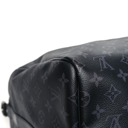 Louis Vuitton Monogram Eclipse Keepall Bandouliere 55 10 of 11