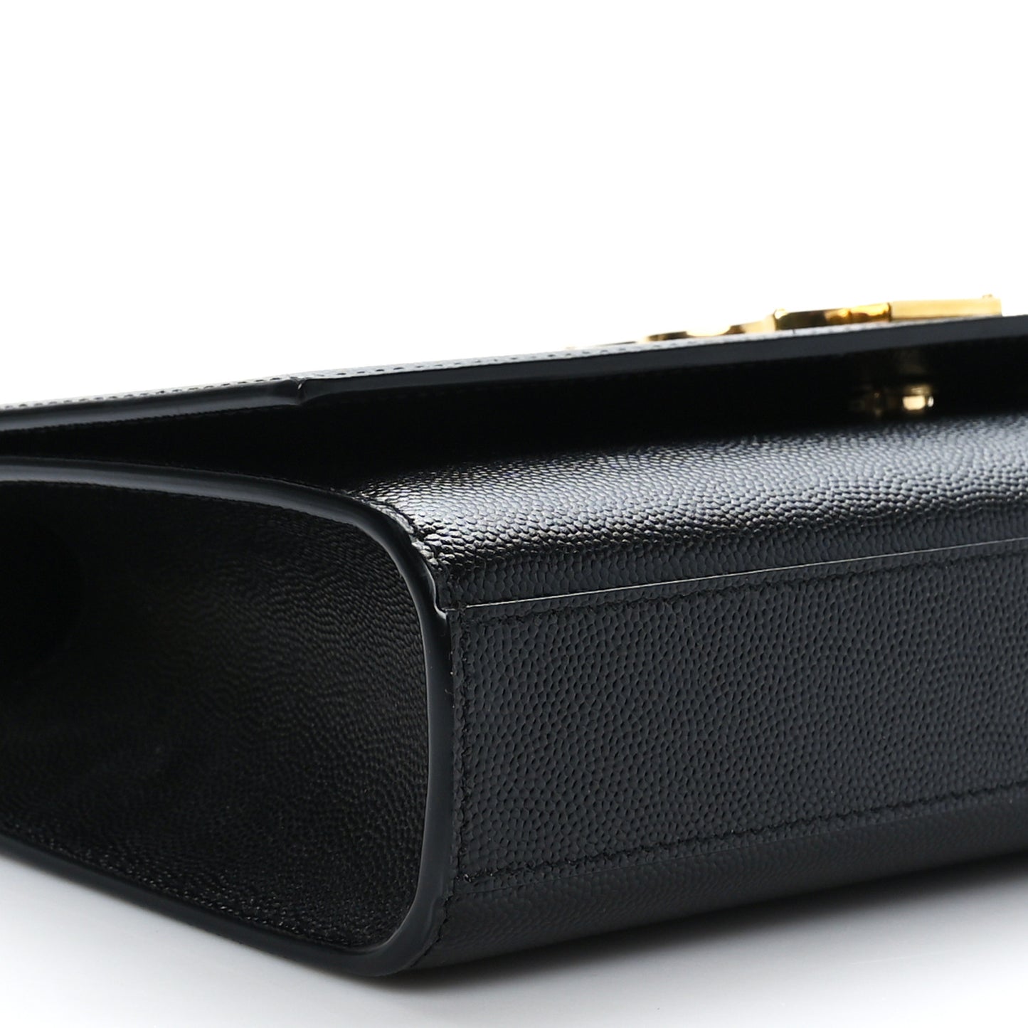Grain De Poudre Medium Classic Monogram Kate Satchel Black