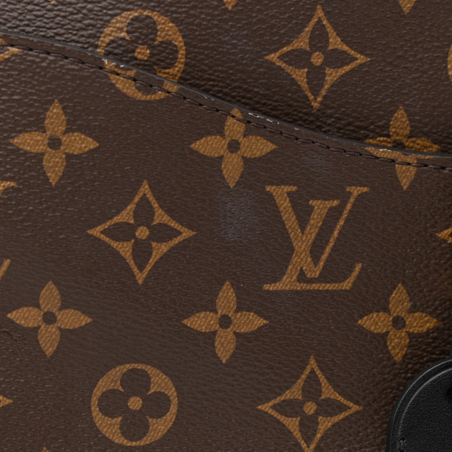 Louis Vuitton Monogram Odeon MM Black 11 of 12
