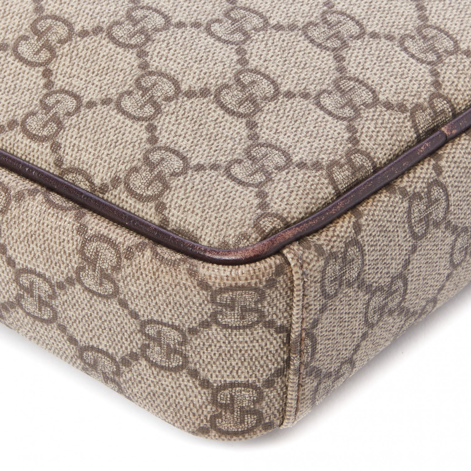 Gucci GG Plus Monogram Messenger Bag Ebony 6 of 9