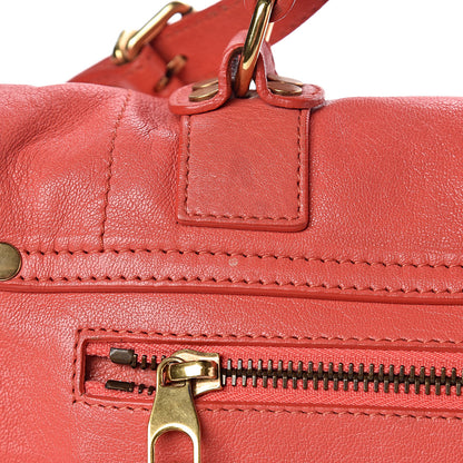 Proenza Schouler Lambskin Medium PS1 Satchel Deep Coral 20 of 21