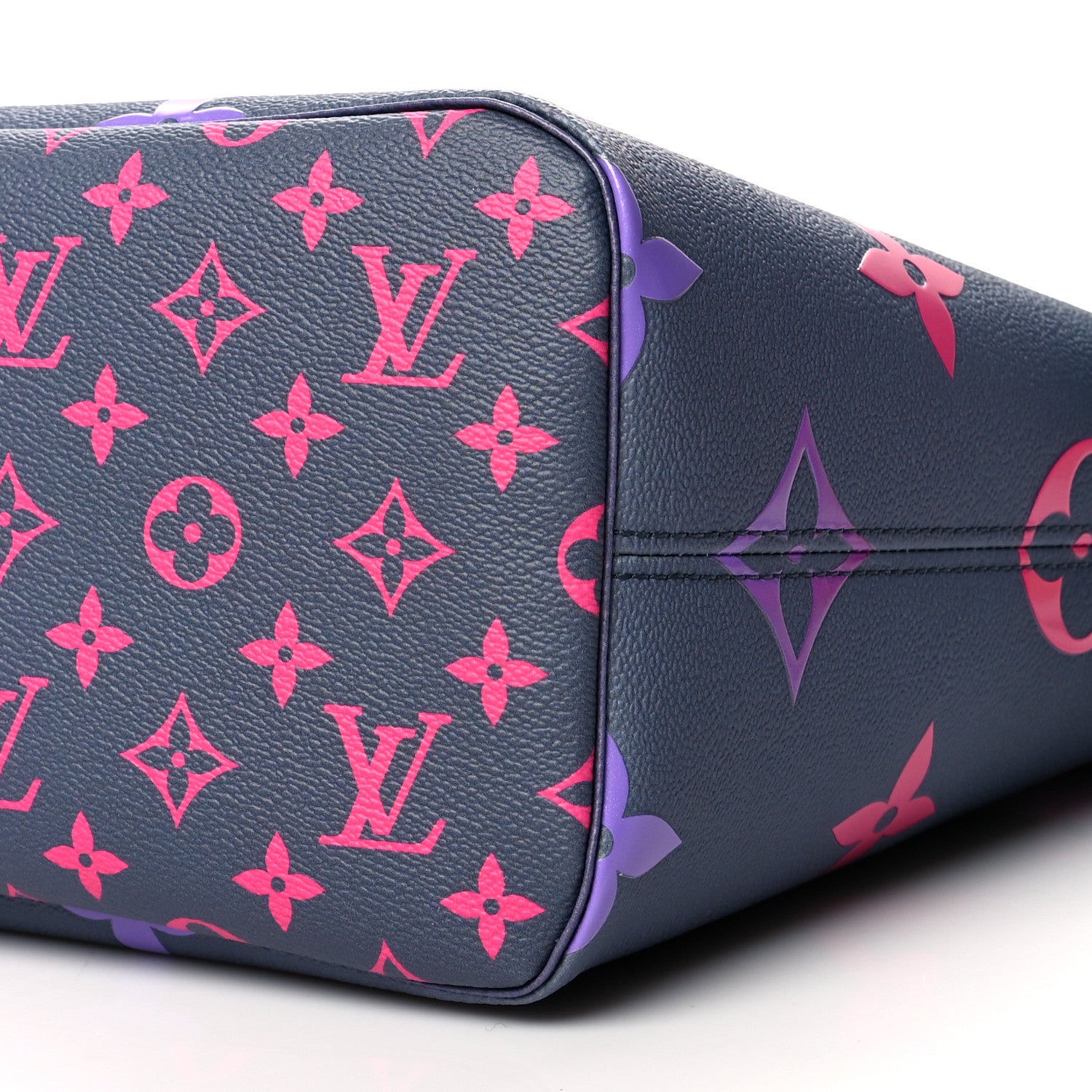 Louis Vuitton Monogram Giant Spring In The City Neverfull MM Midnight Fuchsia 11 of 11