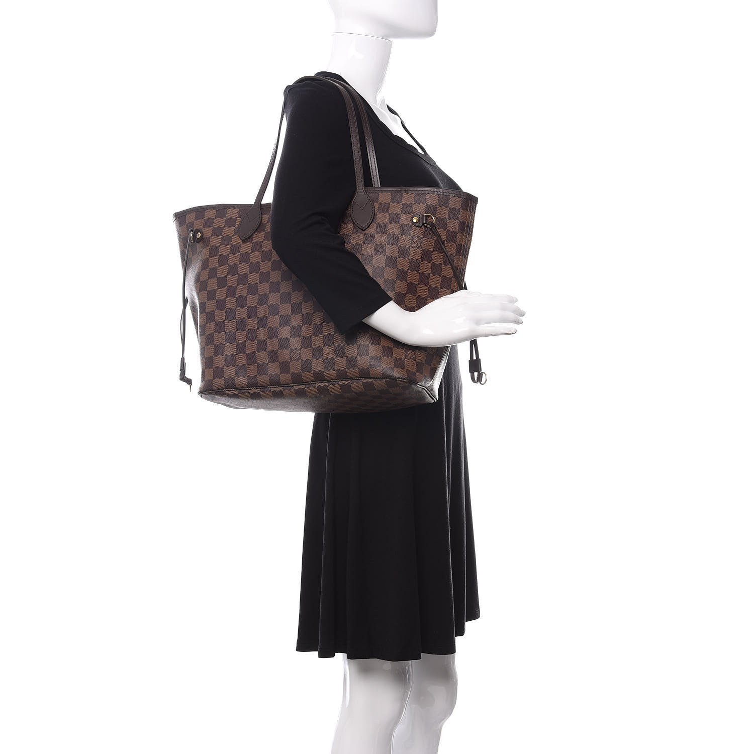 Louis Vuitton Damier Ebene Neo Neverfull MM 2 of 10