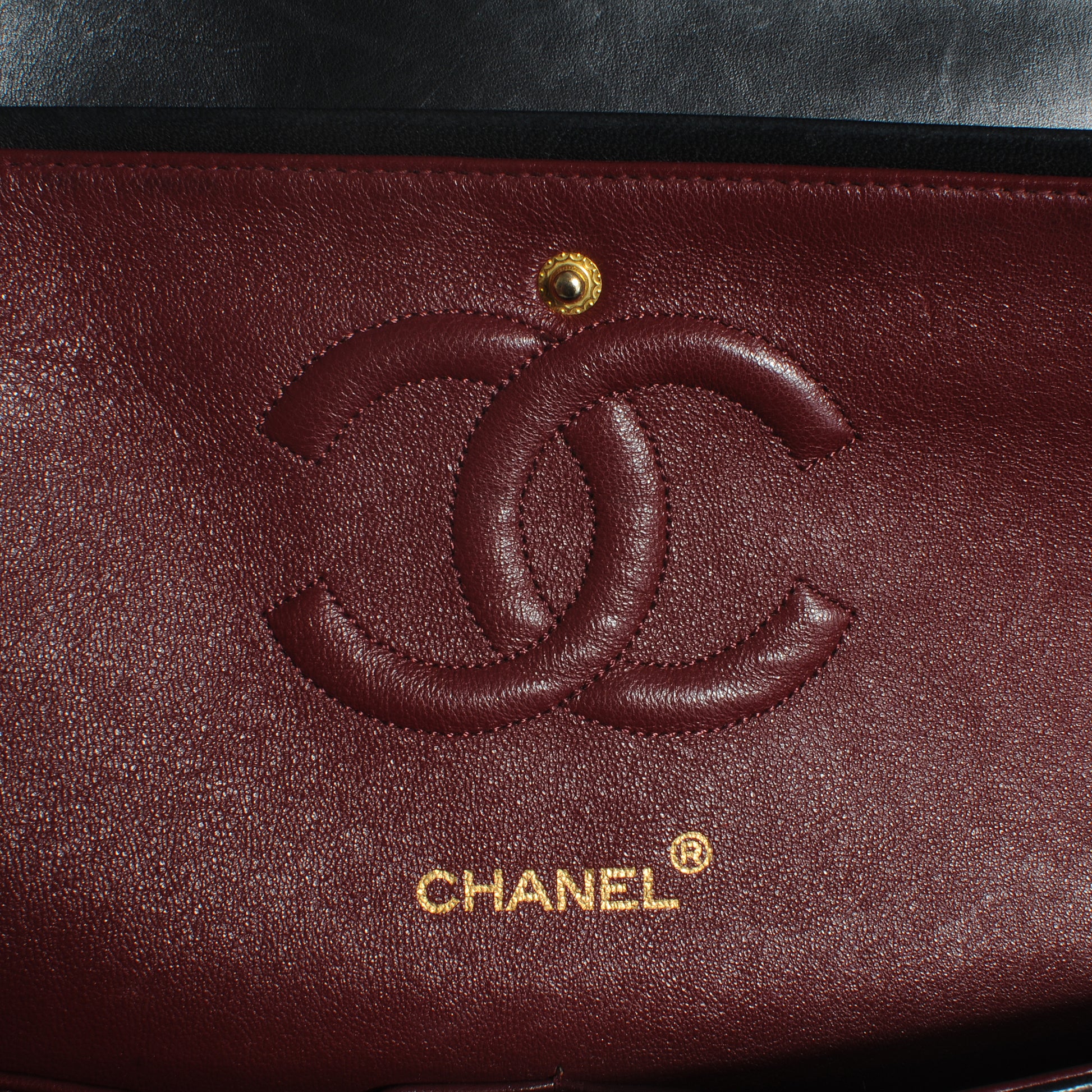 Chanel Lambskin Medium Double Flap Black 8 of 10