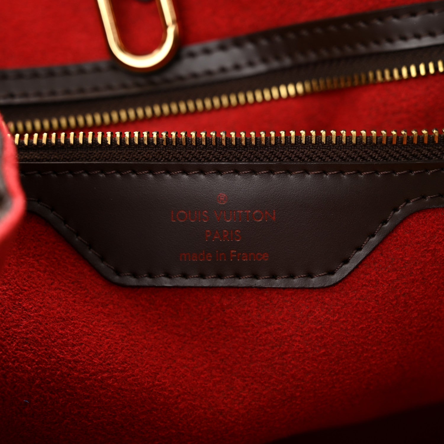 Louis Vuitton LOUIS VUITTON Damier Ebene Hampstead MM 6 of 10