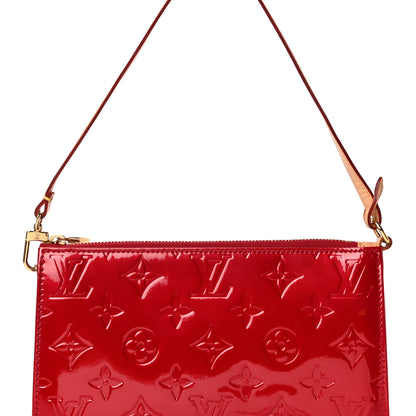 Louis Vuitton Vernis Lexington Pochette Rouge 6 of 9