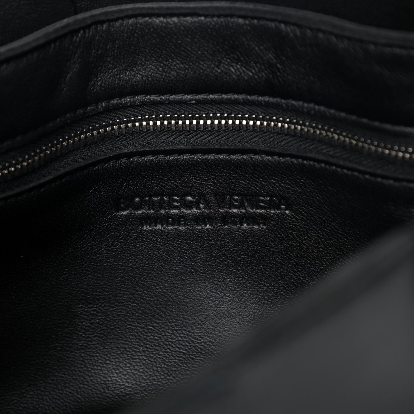 Lambskin Maxi Intrecciato Cassette Crossbody Bag Black