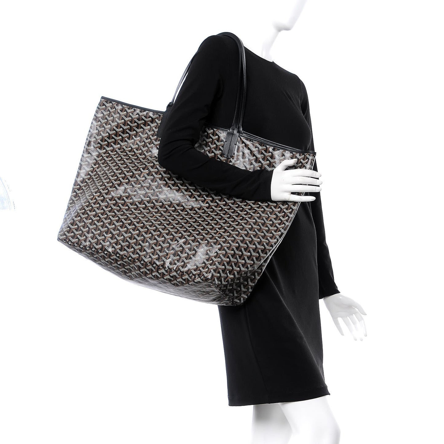 Goyardine Saint Louis XXL Black