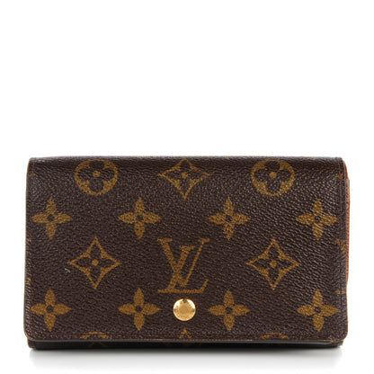 Louis Vuitton Monogram Porte-Monnaie Tresor Wallet 1 of 11