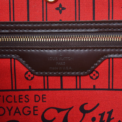 Louis Vuitton Damier Ebene Neverfull MM 6 of 7