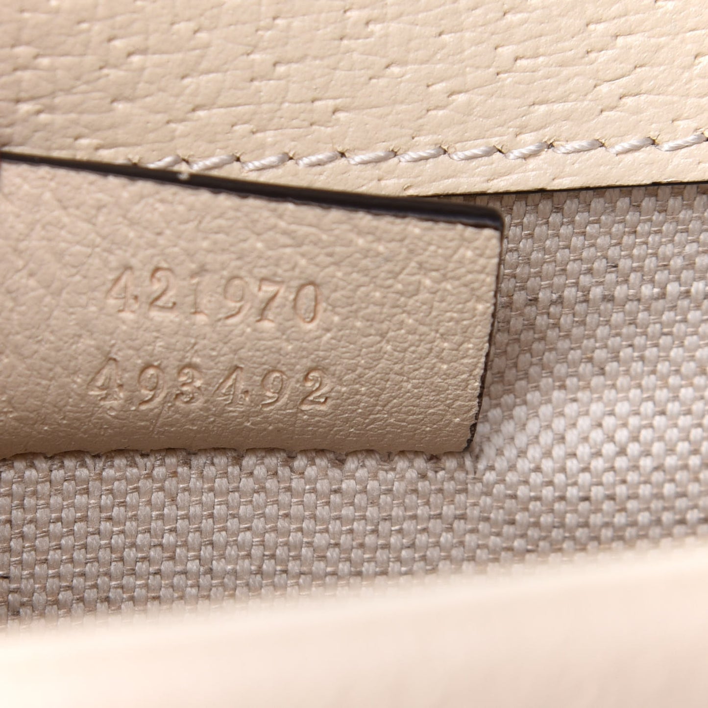 Textured Calfskin Crystal Mini Dionysus Shoulder Bag Mystic White