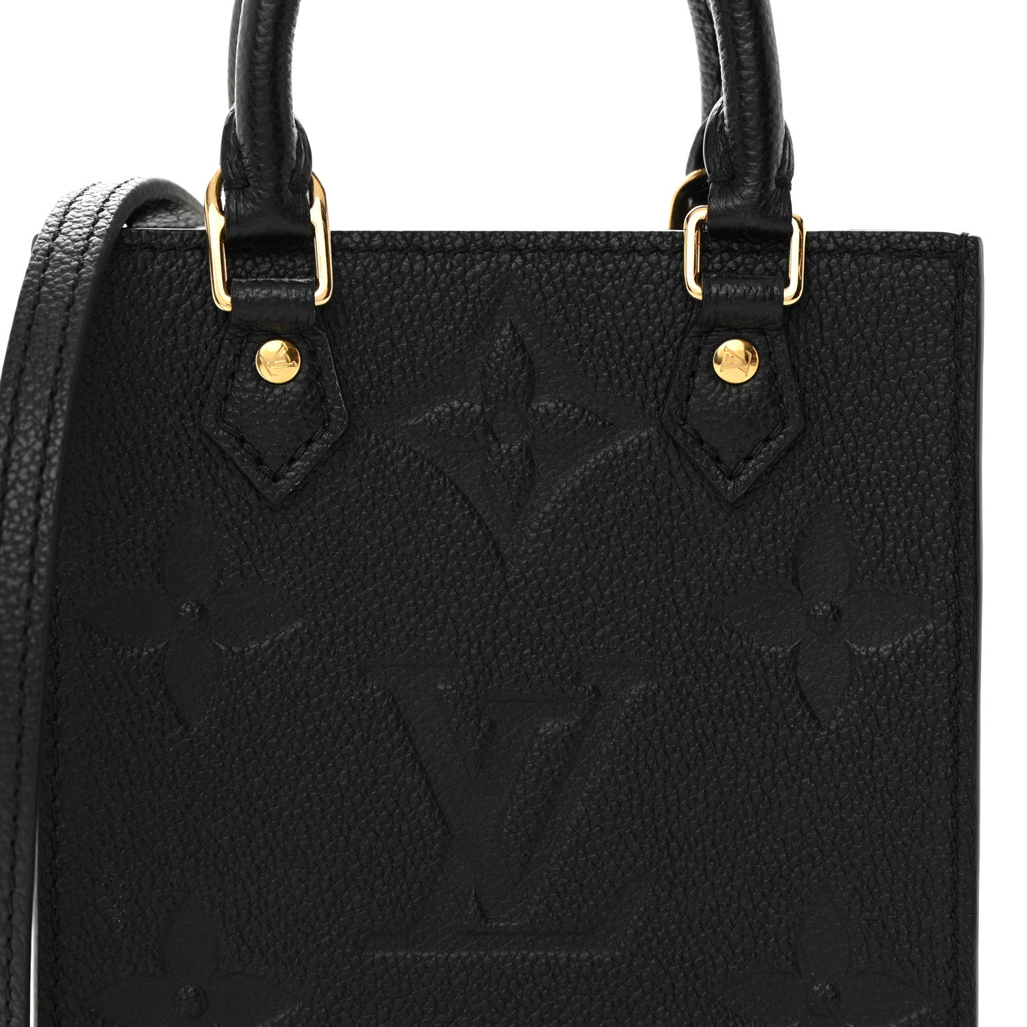 Louis Vuitton Empreinte Monogram Giant Petit Sac Plat Black 7 of 11