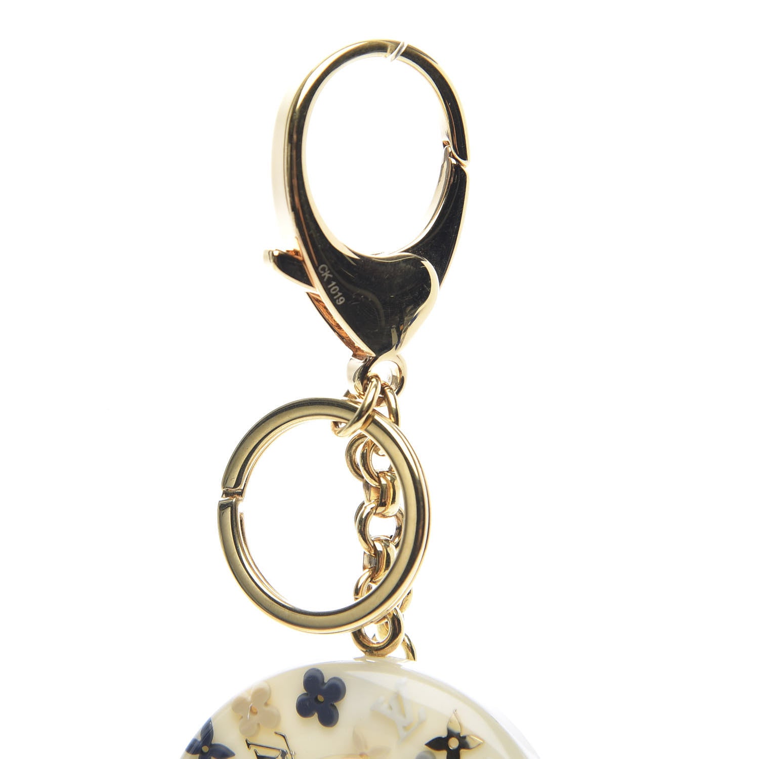 Louis Vuitton Marina Key Holder Bag Charm Azur 3 of 3