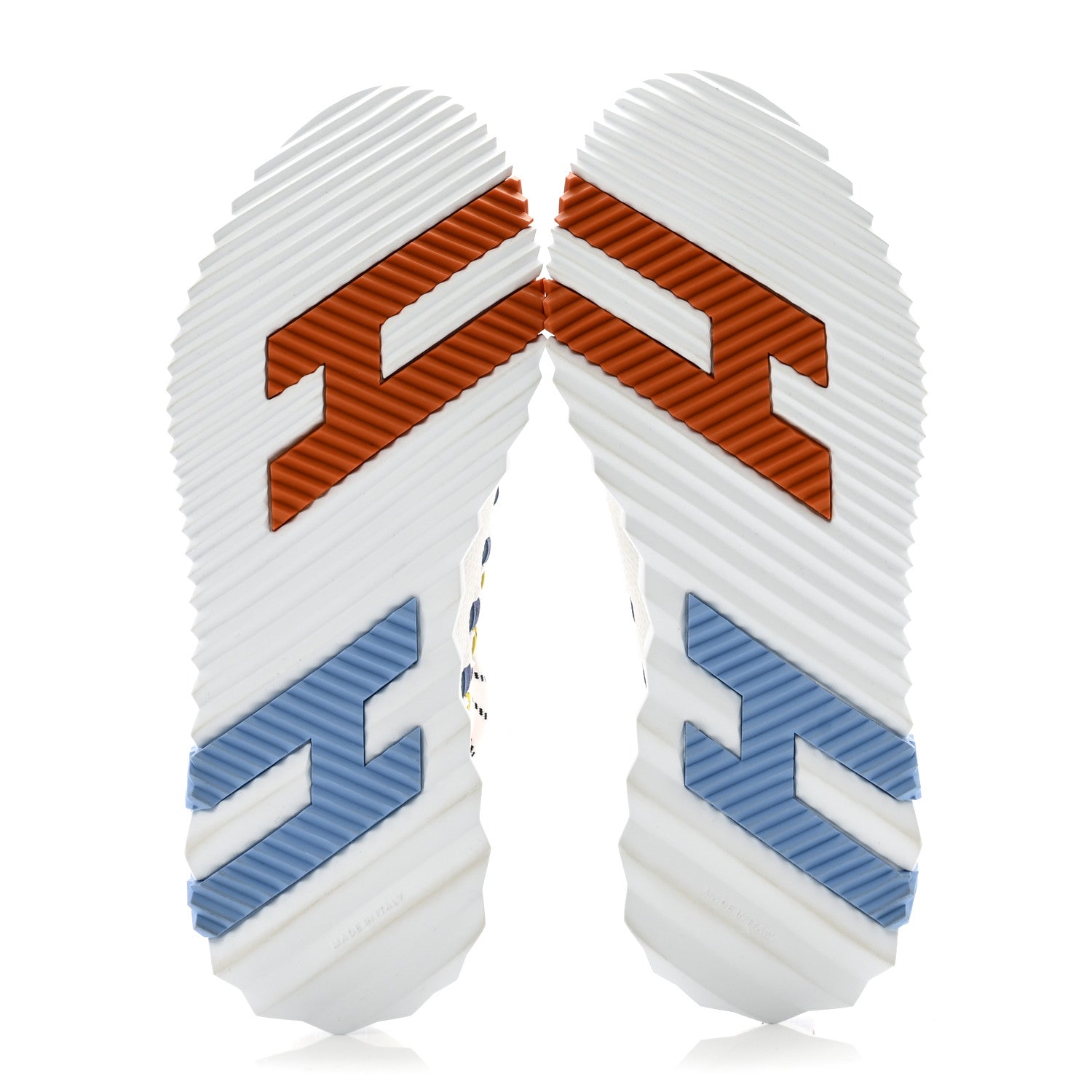 Hermes Technical Canvas Womens Flex Slip-On Sneaker 36 Multicolor White 5 of 9