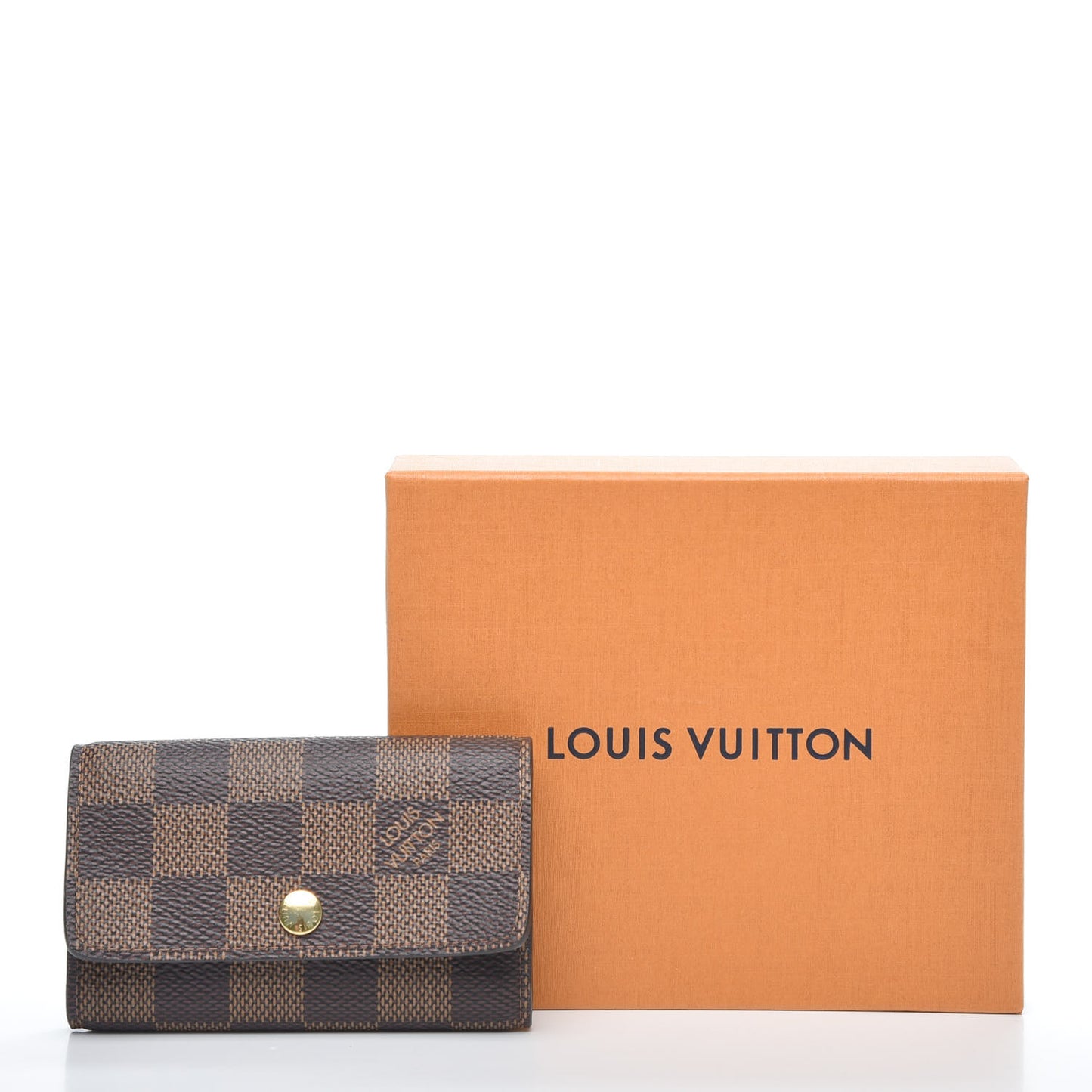 Damier Ebene Multicles 6 Key Holder