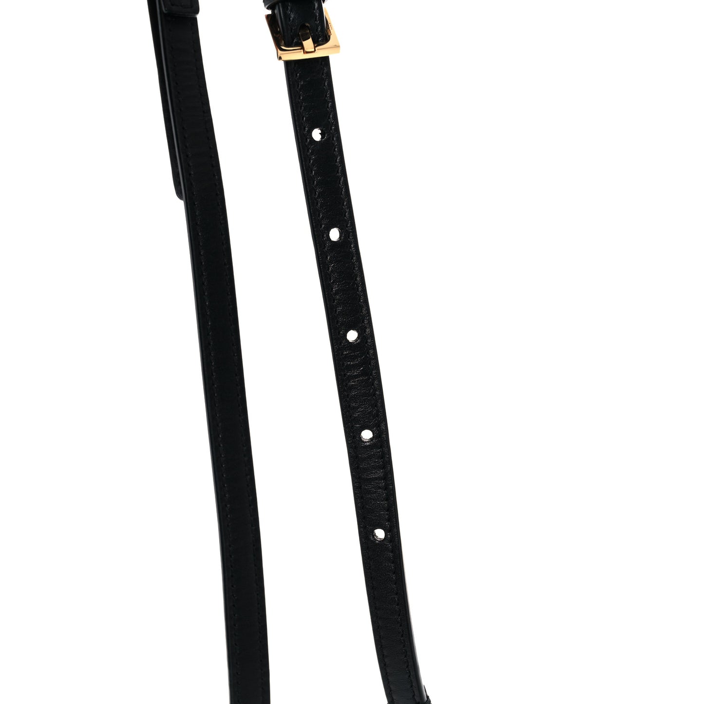 Smooth Calfskin Monogram Rider Belt Bag Black