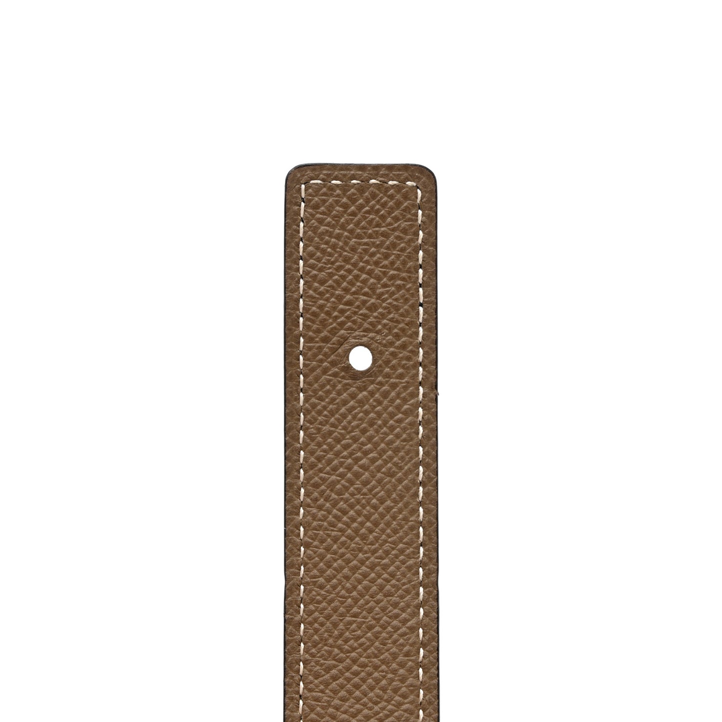 Swift Epsom 24mm Mini Constance H Belt 85/34 Black Etoupe