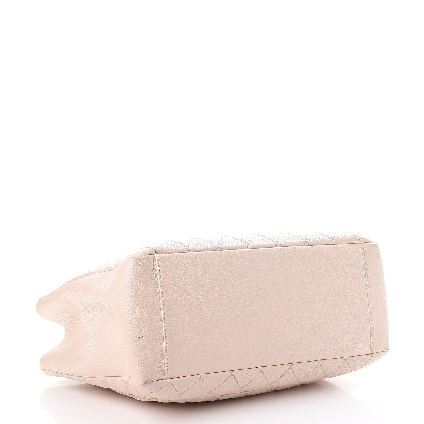 Caviar Quilted Grand Shopping Tote GST Light Pink