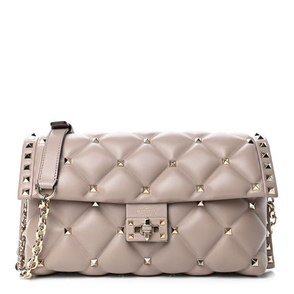 Valentino Garavani Nappa Candystud Crossbody Poudre 1 of 4