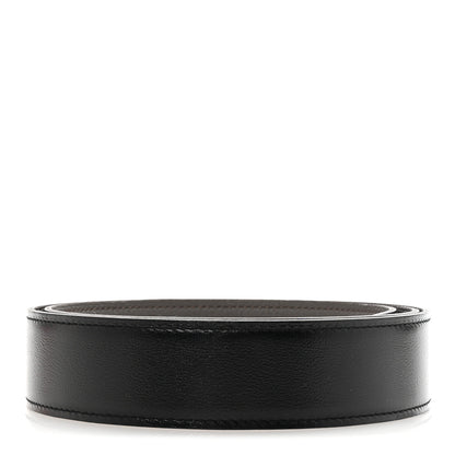 Hermes Box Togo 32mm Belt Strap 90 36 Black Etain 2 of 5