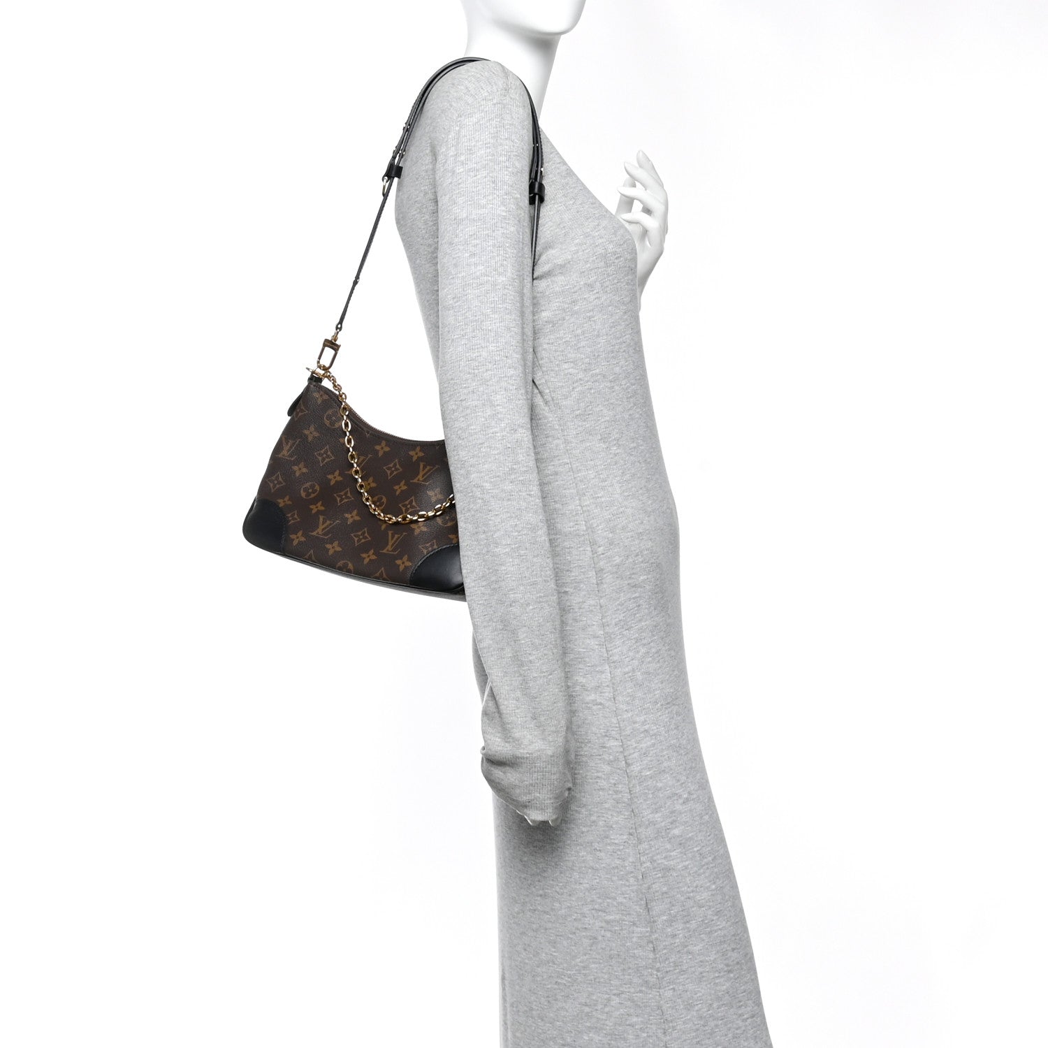 Louis Vuitton Monogram Boulogne NM Black 2 of 9