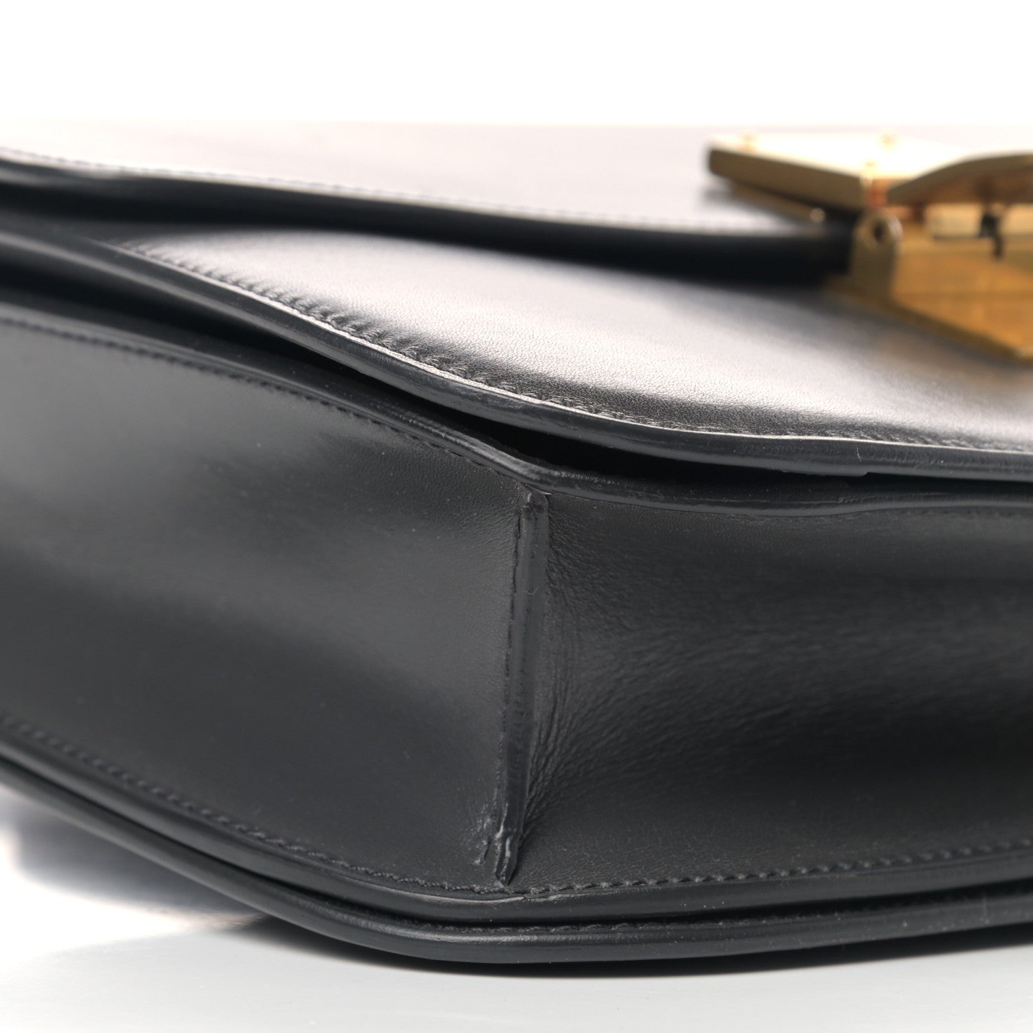 Celine Box Calfskin Medium Classic Box Flap Bag Anthracite 8 of 14