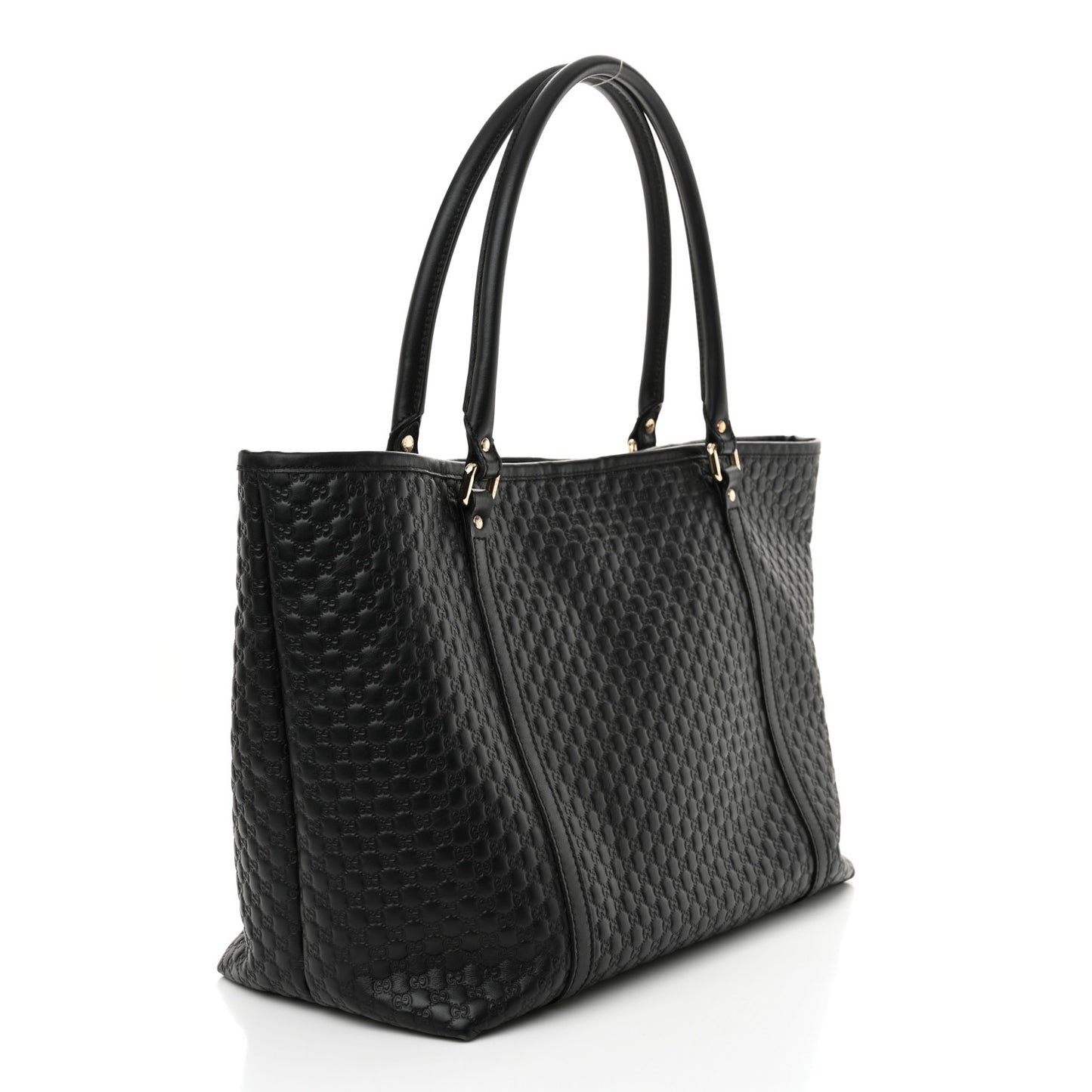Microguccissima Medium Joy Tote Black