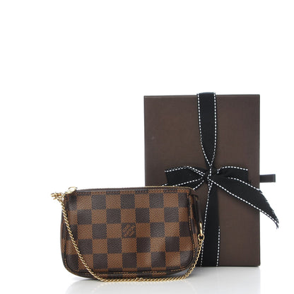 Louis Vuitton Damier Ebene Mini Pochette Accessories 8 of 8