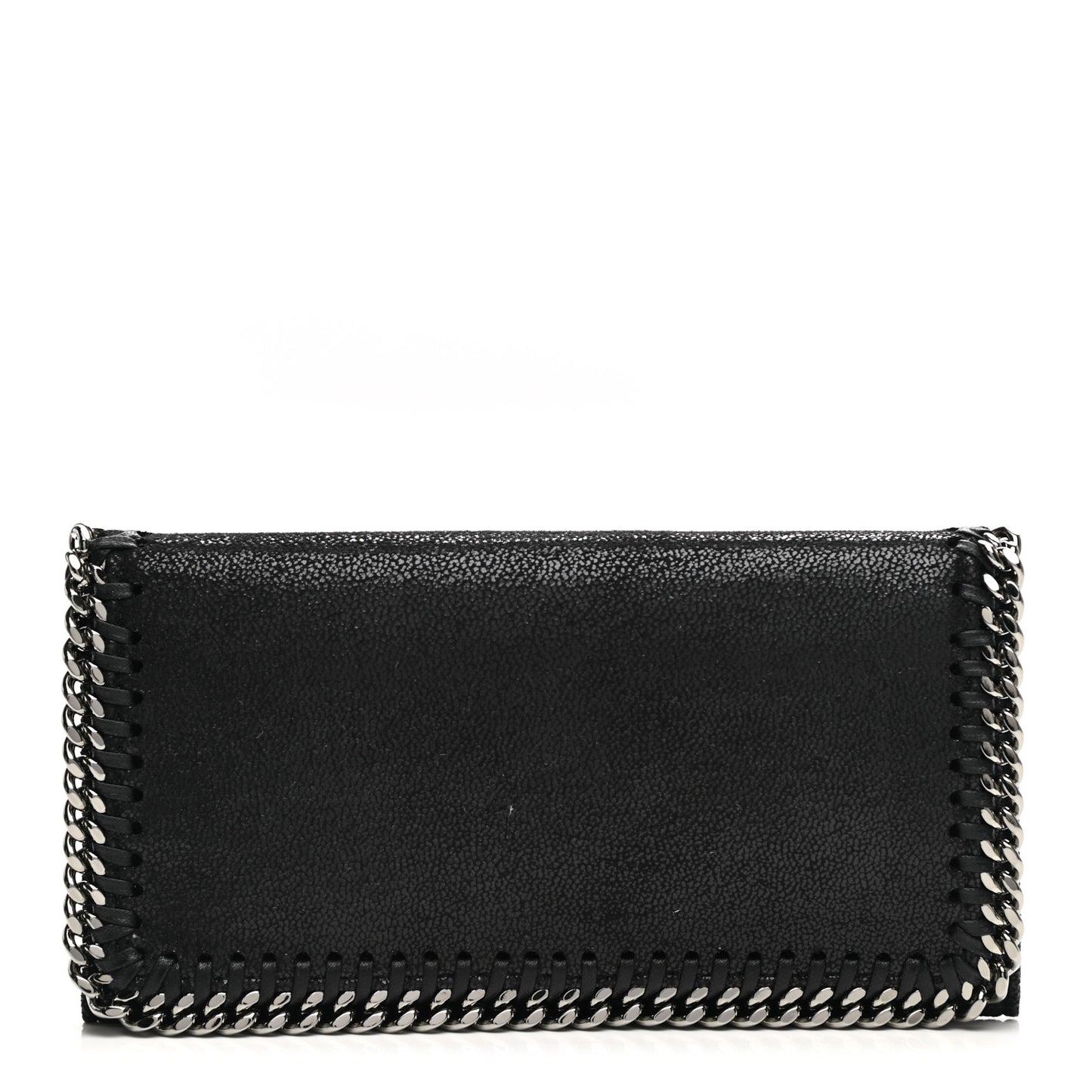 Shaggy Deer Falabella Flap Wallet Black