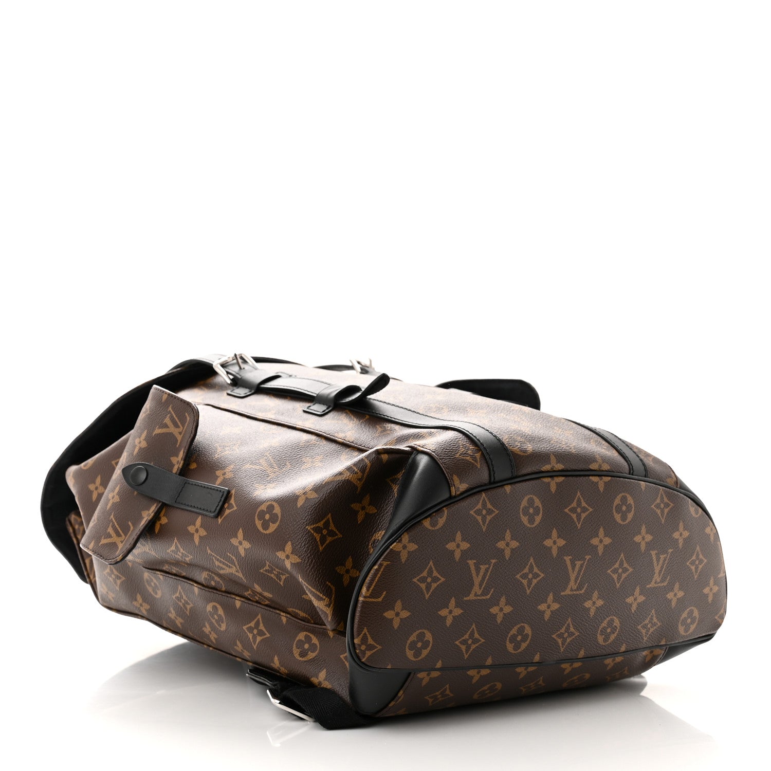 Louis Vuitton Monogram Macassar Christopher PM Backpack 4 of 10