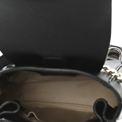 Chloe Suede Calfskin Mini Faye Backpack Black 5 of 10