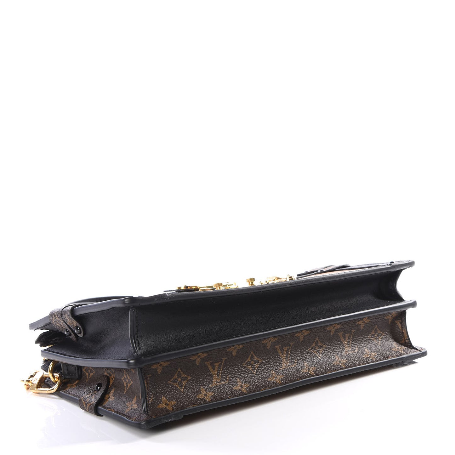 Reverse Monogram Trunk Clutch