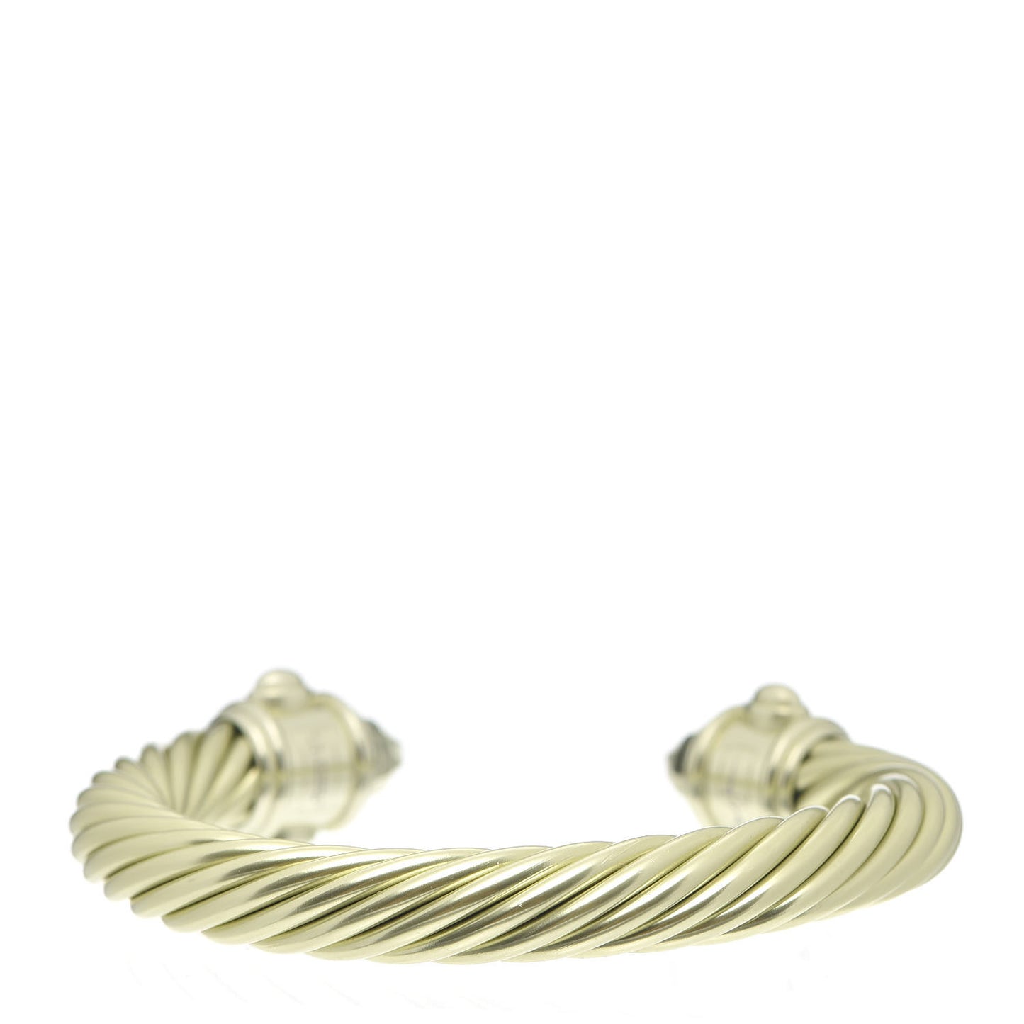 Aluminum Renaissance 10mm Cable Bracelet Champagne