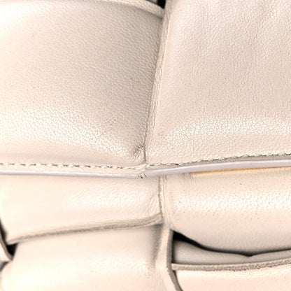 Bottega Veneta Nappa Maxi Intreccio Padded Cassette Crossbody Bag Chalk 8 of 19