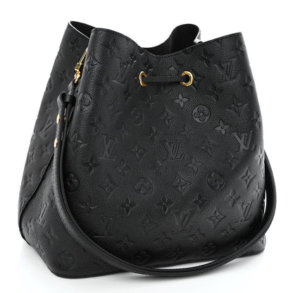Louis Vuitton Empreinte Neonoe MM Black 3 of 8