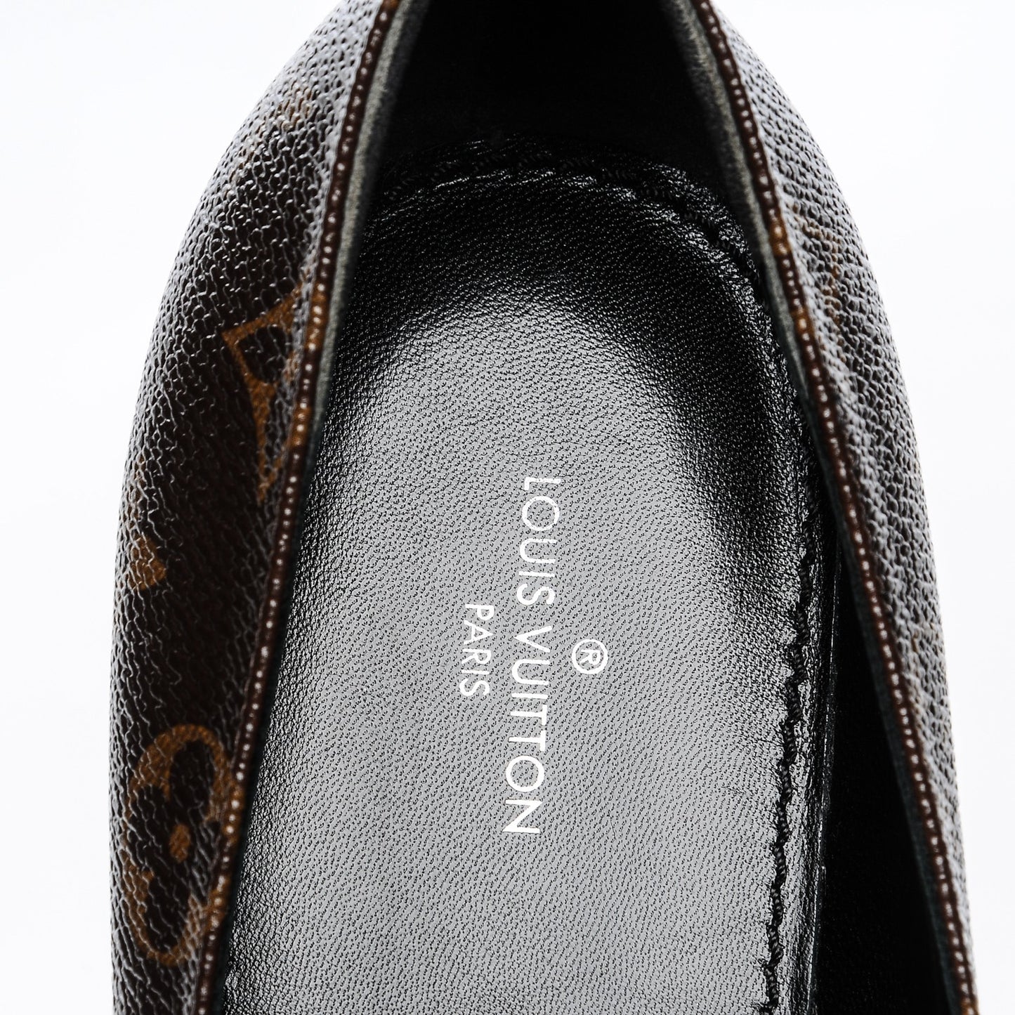 Patent Monogram Fetish Ballerina Flats 39.5