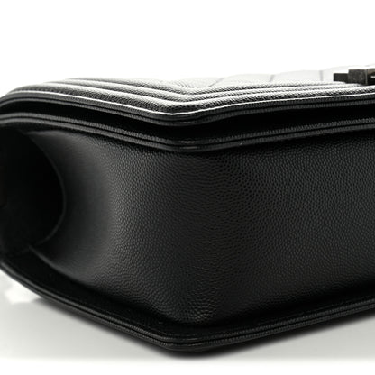 Chanel Caviar Quilted Medium Boy Flap Black 9 of 10