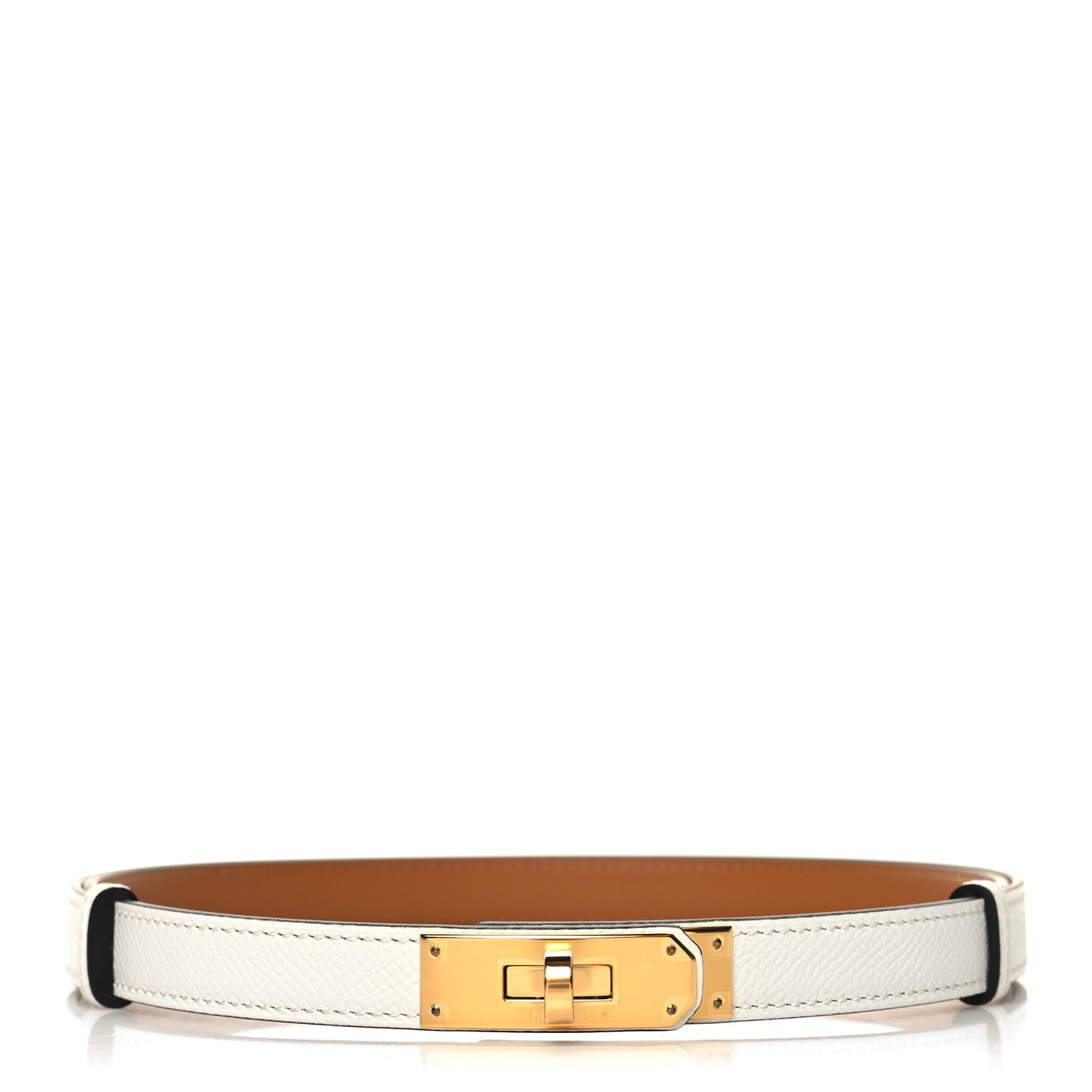 Epsom Kelly Belt White